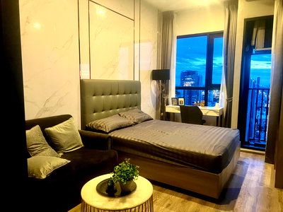 Condos for rent BTS Phra Khanong : P-125427 Stunning City View! Knightsbridge Prime Onnut Near Onnut BTS 16,000 THB  | Line Id: @easycondoplus | 099-229-6397