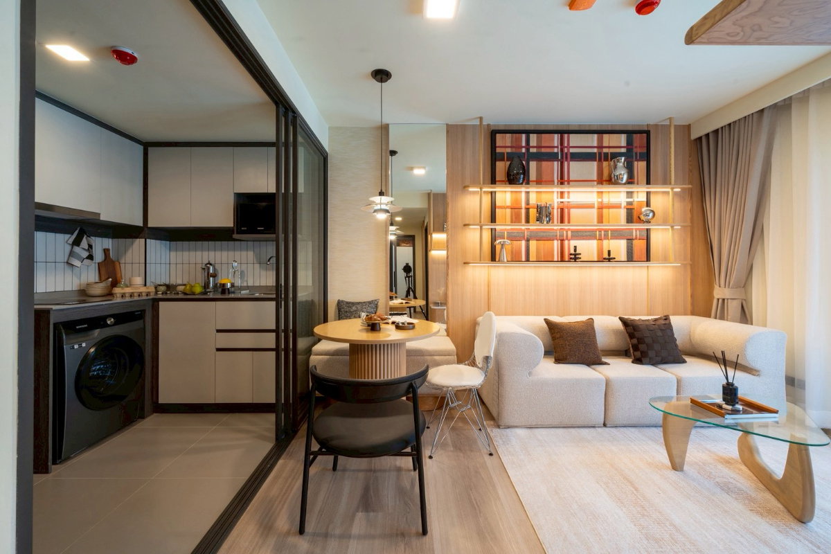 รูป ​✅Chapter One More Kaset คอนโดน่าอยู่ ใกล้ ม.เกษตร+ที่ทำงาน เริ่ม 2.79 ล.* แต่งครบพร้อมเข้าอยู่ 💚LINE: @wsrcondo T.061-6161424 - รูปที่ 6/14