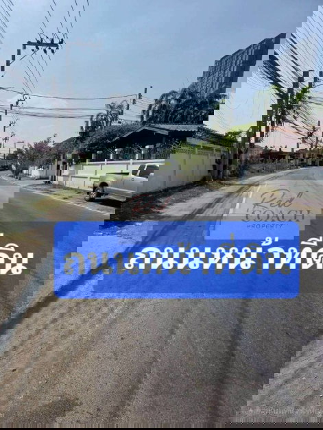รูป ขายที่ดินทำเลทอง "ซอยบ้านไทรม้า" ใกล้ MRT ไทรม้า (พื้นที่สีน้ำตาลย.8)  - รูปที่ 5/7