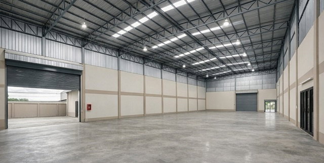 รูป โกดัง 375–415 ตรม. Stand Alone DO HOME ดูโฮม มหาชัย 800ม.ให้เช่า ถ.บ้านแพ้ว ทำเลศักยภาพ สมุทรสาคร ขนาดอาคาร บนที่ดิน 200 ตรว. - รูปที่ 7/8