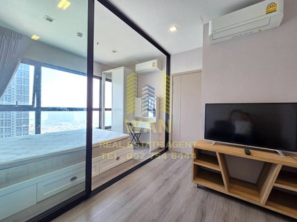 รูปภาพ คอนโด Politan rive ชั้น 35 ขนาด 25 ตร.ม. เฟอร์ครบ พร้อมอยู่ วิวสวย มีเครื่องซักผ้า