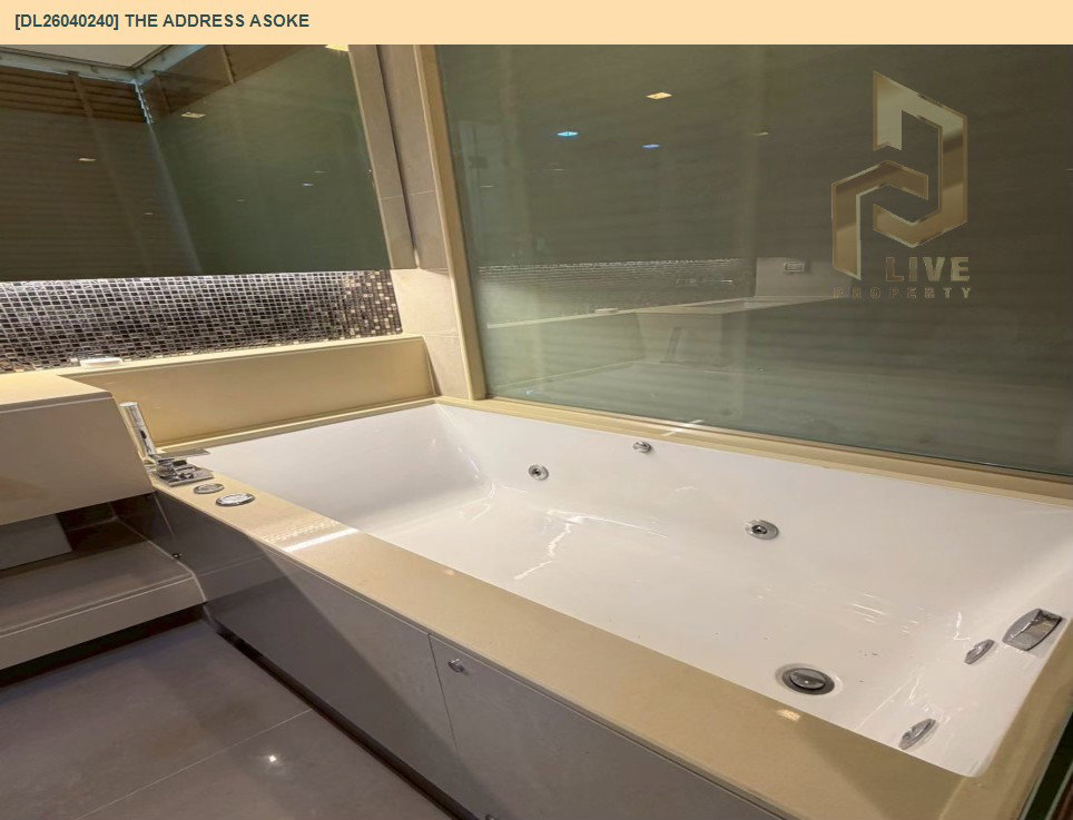 รูป DL26040240 ขายคอนโด ดิ แอดเดรส อโศก (The Address Asoke) ใกล้ MRT เพชรบุรี พร้อมเข้าอยู่ โทรด่วน 0842740999 LineID @523dslwi - รูปที่ 7/7