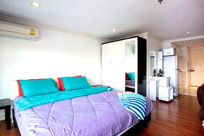 Condos for rent : P-120528 Stunning City Views! Grand Park View Asoke, Fl. 29, Near MRT Phetchaburi, THB 23,000 | Line Id: @easycondoplus | 099-229-6397