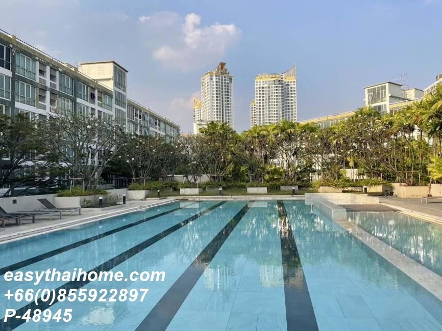 รูป P-48945 ห้องสตูดิโอวิวเมือง! The Green 9 พระราม 9 ใกล้ MRT 10,000 บาท Line Id: @easythaihome | 085-592-2897 - รูปที่ 3/11