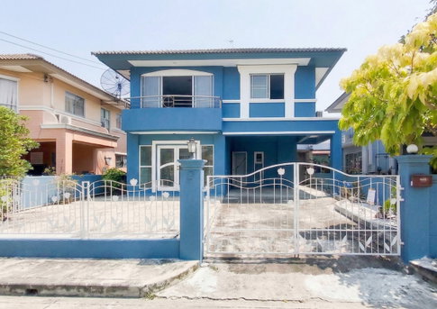 ðĄ Two-story detached house "Supalai Ville Rama 2" for only 3.4 million baht!