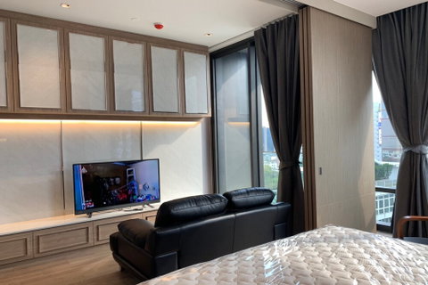 รูปภาพ 🔥 For Rent !! Ashton Silom, 1 bedroom, 1 bathroom, city view, high floor 13++, corner room !!🔥Code C20221202834 furnished, ready to move in📣📣