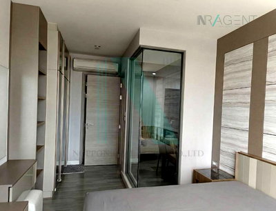 Condos for rent Yaowarat Road : For Rent Condo THE ROOM RAMA 4 Building 1, Floor 25,1 bed room, Room size 45 sqm