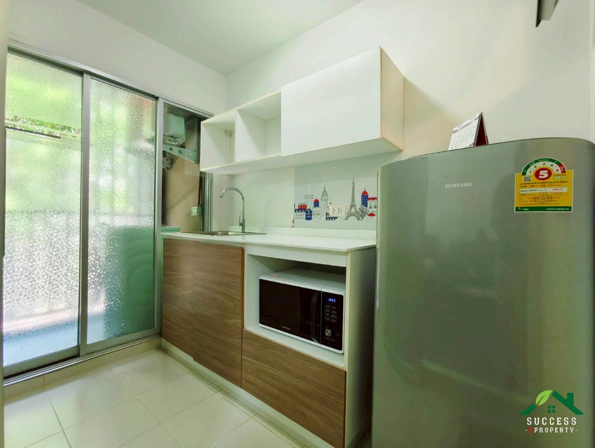 รูป ให้เช่าคอนโด D Condo Campus Resort Bangna เฟอร์ฯครบพร้อมอยู่ (มีเครื่องซักผ้า) ใกล้ ม.ABAC บางนา ทำเลดีเดินทางสะดวก - รูปที่ 4/8