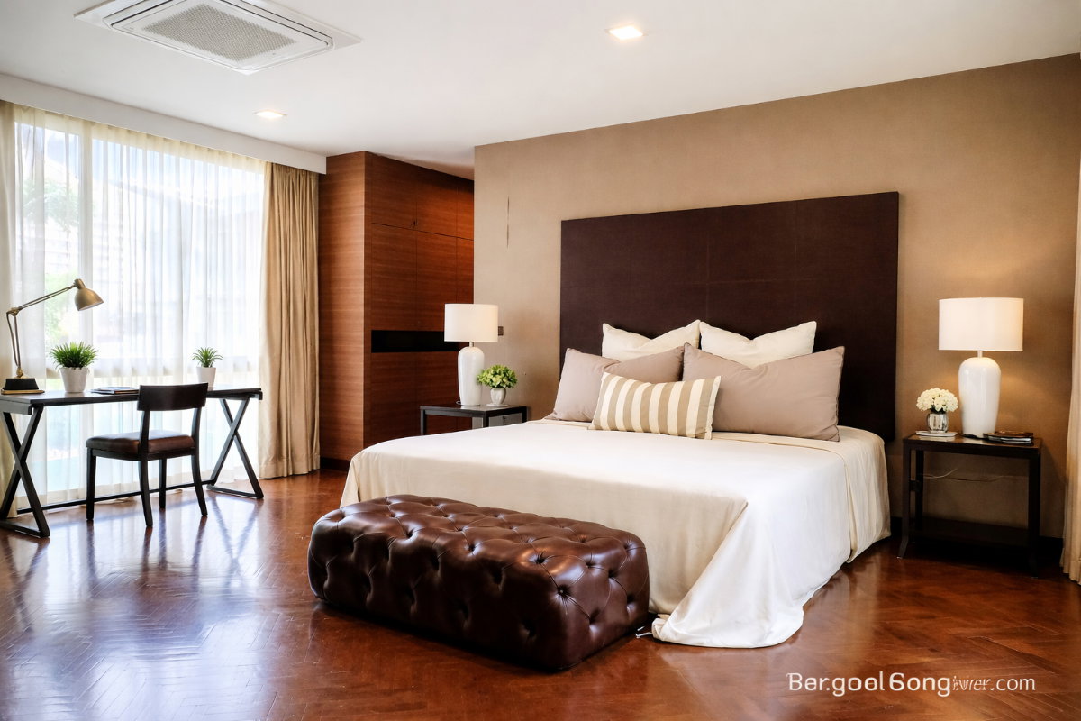 รูป 🍀🍀 Modern Room💙 ให้เช่า📌 เดอะ แกรนด์ วิลล่า (Line:@rent2022)BTS เอกมัย✨พร้อมเข้าอยู่🔖A11112 - รูปที่ 3/9