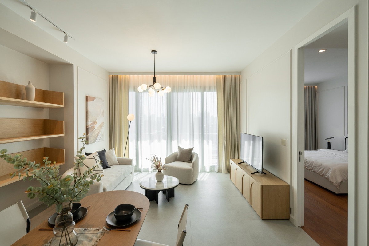 รูป 🔥 คุ้มสุด 185 Ratchadamri (185 ราชดำริ) ห้องสวย วิวสวนลุม ใจกลาง CBD เชื่อมต่อสยาม สีลม ชิดลม - รูปที่ 5/7