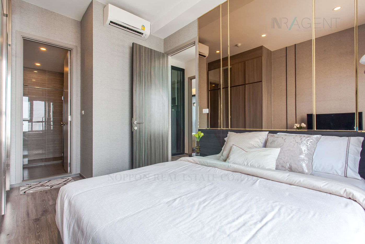 รูป 📣Nice room!📣 ให้เช่าคอนโด ไนท์บริดจ์ ไพร์ม อ่อนนุช อาคาร 1 ชั้น 42 2 ห้องนอน ขนาด 55.00 ตรม ใกล้ Big C Extra อ่อนนุช - รูปที่ 4/8