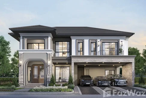 4 Bedroom House for sale at Grand Bangkok Boulevard Krungthepkritha  5801282