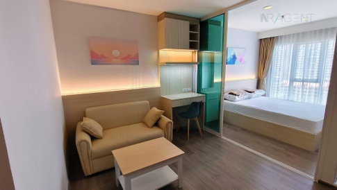 ให้เช่าคอนโด รีเจ้นท์ โฮม บางนา อาคาร D ชั้น 15 1 ห้องนอน ขนาด 28.00 ตรม ใกล้ BTS บางนา