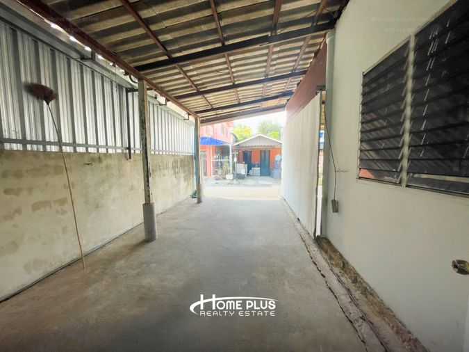 4-bed townhouse for sale, 162.4 sqm, 40.6 sq wah, Chalong Krung Housing