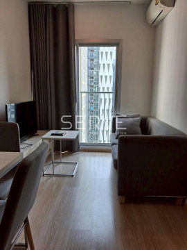 14K- 1 Bed High Fl 30+ City view Fully Furnished Good Location Next to MRT Thailand Cultural Centre Station   @  Noble Revolve Ratchada 
