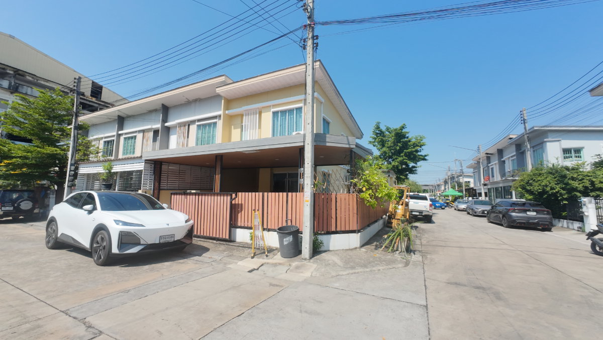 รูป ทาวน์เฮาส์พฤกษา77 พุทธมณฑลสาย4 บ้านหัวมุม ทำเลเยี่ยม - รูปที่ 1/22