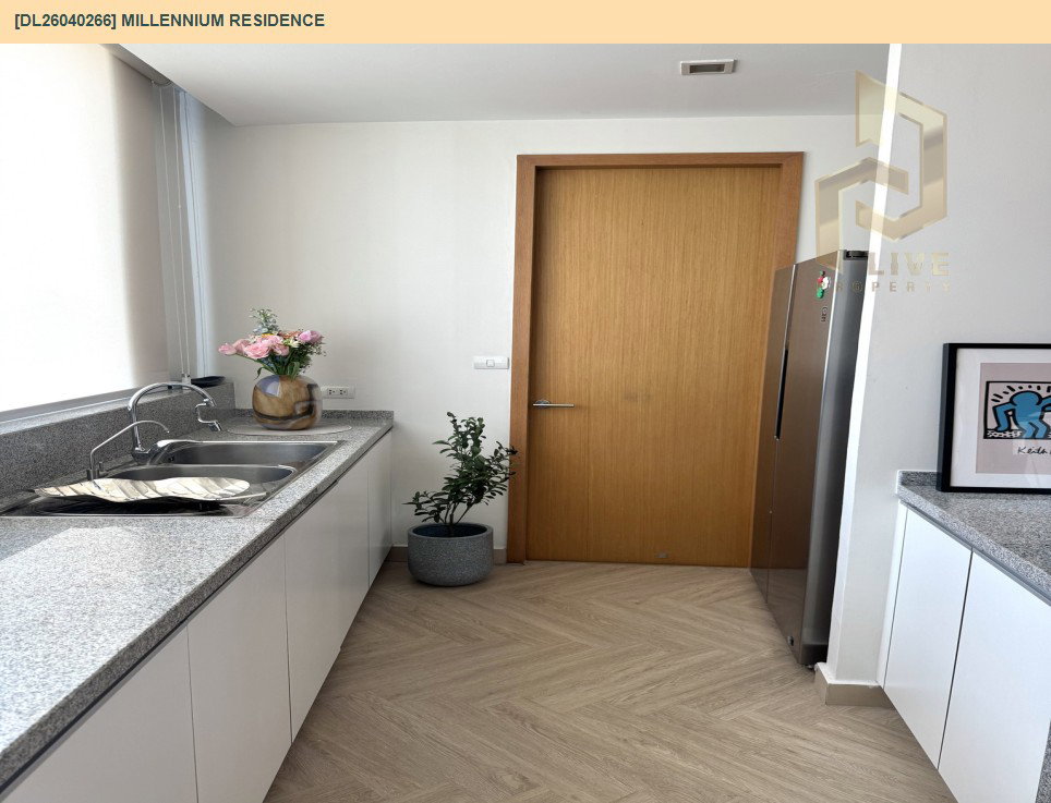 รูป DL26040266 ขายคอนโด มิลเลนเนียม เรสซิเด้นส์ แอท สุขุมวิท (Millennium Residence) ใกล้ BTS อโศก พร้อมเข้าอยู่ โทรด่วน 0653619502 LineID @897iyzll - รูปที่ 11/15