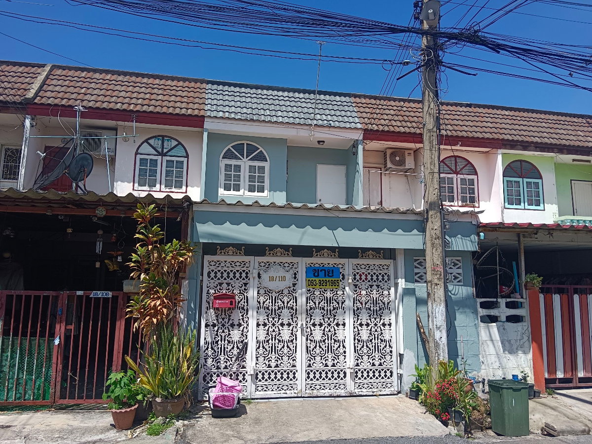 รูป ขายทาวเฮาส2ชั้นหมู่บ้านปทุมทองtel/line0939291965 - รูปที่ 1/15
