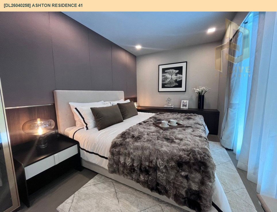 รูป DL26040258 ให้เช่าคอนโด แอชตัน เรสซิเดนซ์ 41 (Ashton Residence 41) ใกล้ BTS พร้อมพงษ์ พร้อมเข้าอยู่ โทรด่วน 0800343450 LineID @655ebbvc - รูปที่ 10/13