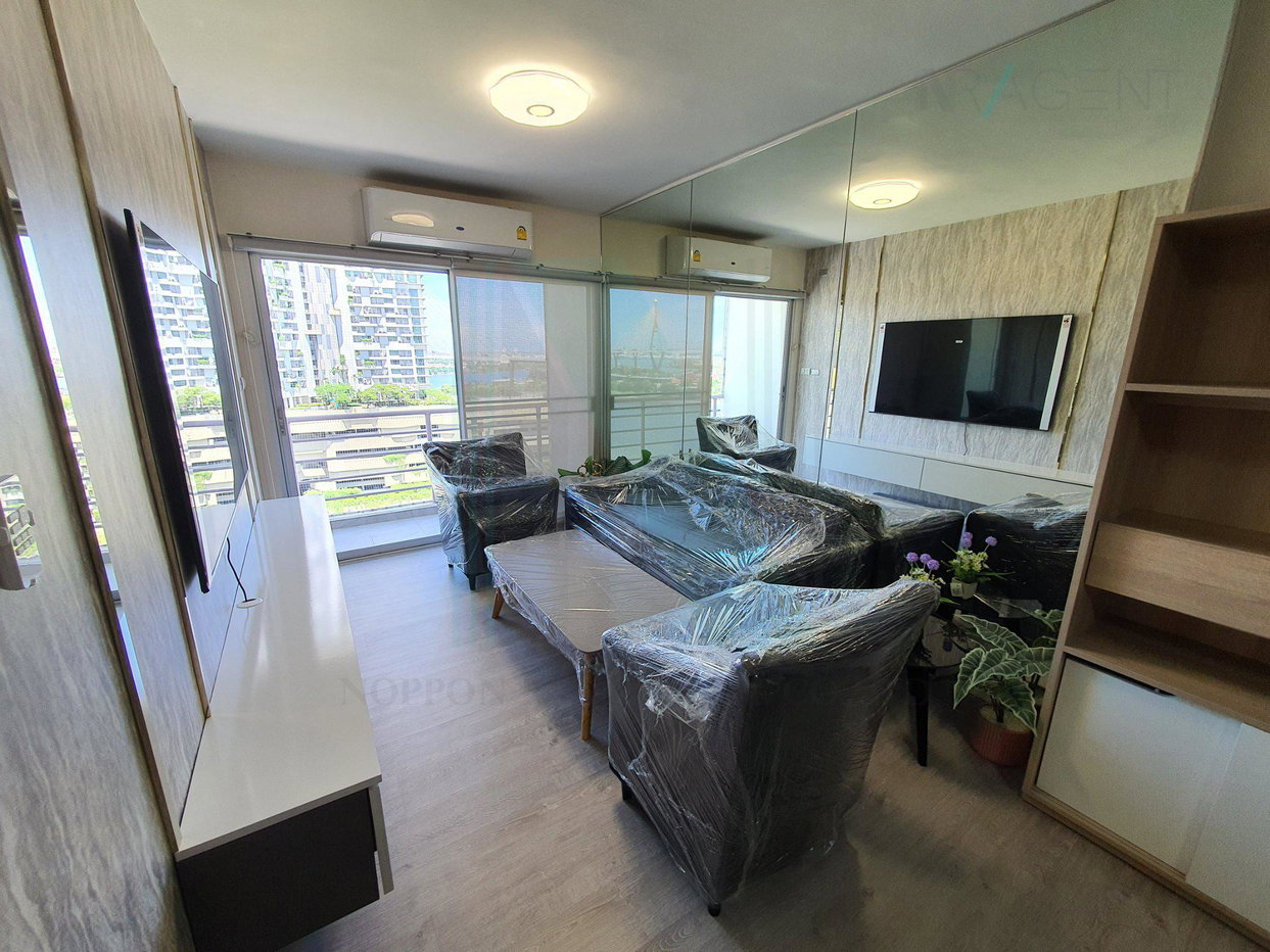 รูป ให้เช่าคอนโด เอสวี ซิตี้ พระราม 3 อาคาร 8 ชั้น 15 2 ห้องนอน ขนาด 75.00 ตรม ใกล้ เซ็นทรัล พระราม 3 - รูปที่ 1/8