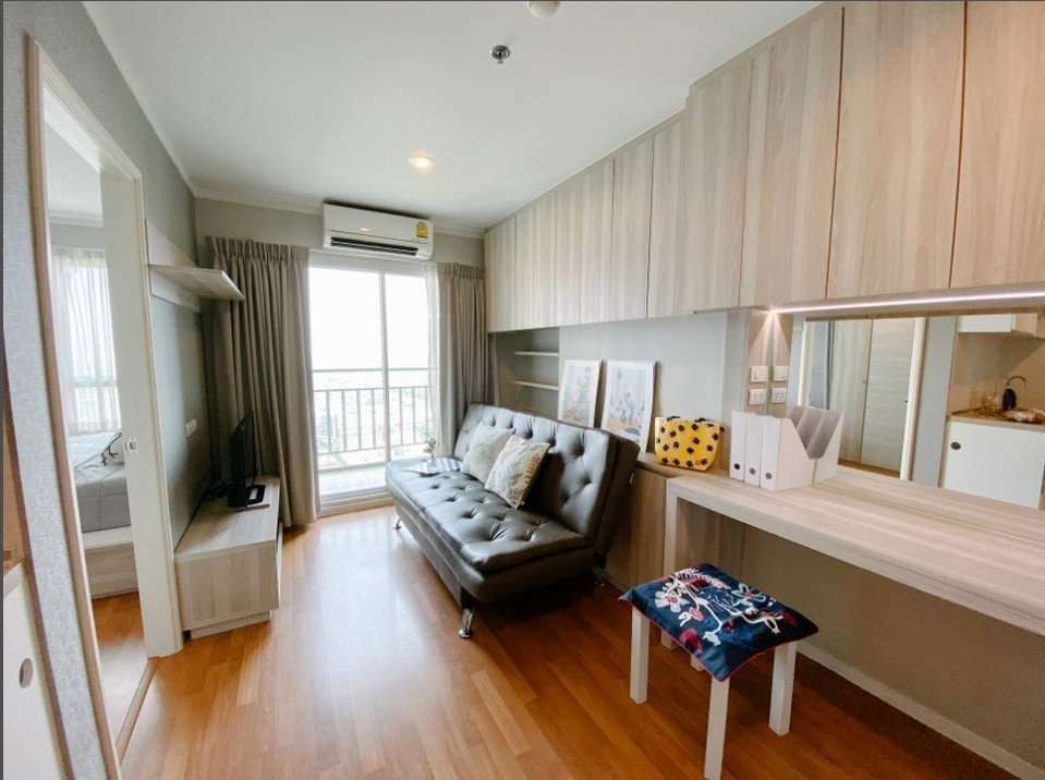 รูป ‼️ 𝐅𝐎𝐑 𝐑𝐄𝐍𝐓 💫 ห้องสวย ชั้นสูง เฟอร์ครบ ลุมพินี พาร์ค พระราม 9 - รัชดา 🌟 ค่าเช่า 13,500 บาท/เดือน 🔒 รหัสทรัพย์ #SB0426037 ☎️ แอดไลน์ @36condo - รูปที่ 1/10