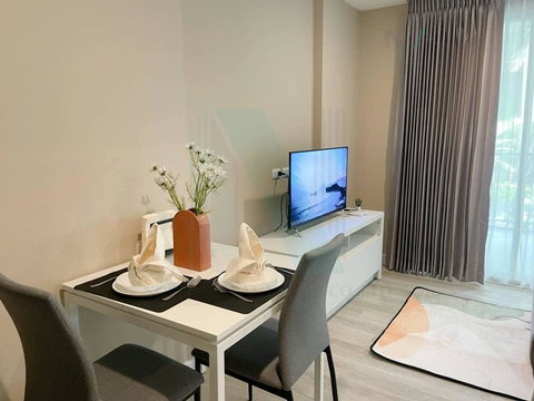 📌 For Rent Condo METRO LUXE RATCHADA Building B, Floor 1,1 bed room, Room size 38.00 sqm