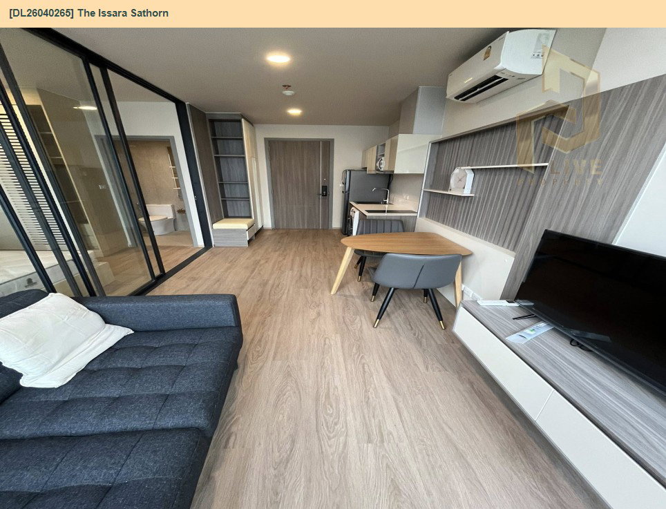 รูป DL26040265 ให้เช่าคอนโด ดิ อิสสระ สาทร (The Issara Sathorn) ใกล้ BTS ช่องนนทรี พร้อมเข้าอยู่ โทรด่วน 0656133286 LineID @534wlwof - รูปที่ 9/9