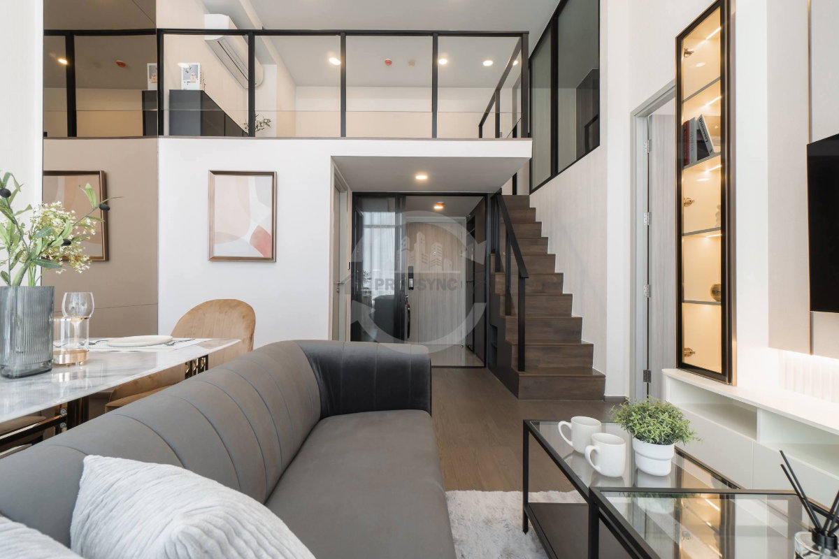 รูป 🔥🔥ให้เช่า🪄🎀พาร์ค ออริจิ้น จุฬา - สามย่าน🎀🪄ห้อง Duplex ตกแต่งสวยพร้อมเข้าอยู่ ย่านจุฬา สามย่าน หัวลำโพง สีลม🟠🔵PS-22600310💚@propsync - รูปที่ 9/9