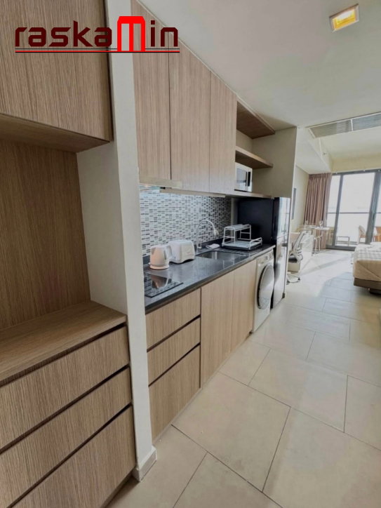 รูป KT0350🏖️STUDIO 38ตรม ตึก A ชั้นกลาง พร้อมเฟอร์นิเจอร์🌊วิวทะเล🏄‍♂️Zire Wongamat ซายร์ วงศ์อมาตย์ พัทยา - รูปที่ 5/11