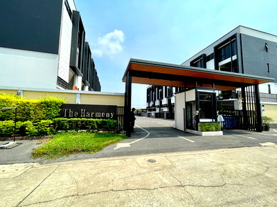 Townhouses for rent Boromarajonani College Of Nursing Noppharat Wachi : For Rent: 4-Storey Home Office at The Harmony Ramintra 62 Corner Unit | Spacious Layout | Ideal for Business & Residence | Near Pink Line