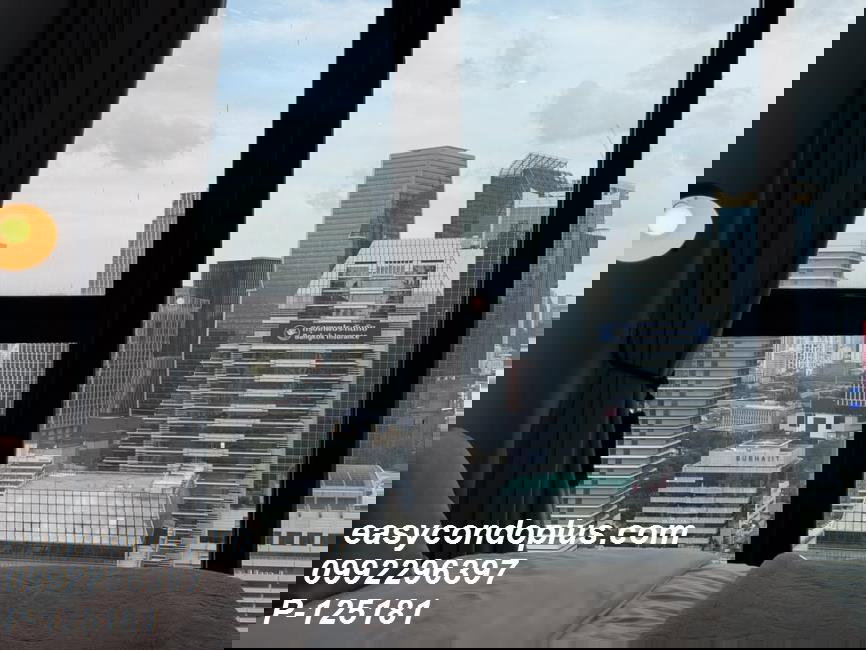 รูป P-125181 วิวเมืองสุดปัง! ศุภาลัย ไอคอน สาทร 1 นอน พร้อมอยู่ ใกล้ MRT ลุมพินี 50,000 บาท  | Line Id: @easycondoplus | 099-229-6397 - รูปที่ 4/9