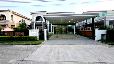 บ้านเดี่ยว วิทยาลัยดุสิตธานี : ขายบ้านเดี่ยวโครงการ Two Grand Monaco บางนา-วงแหวน สุดหรู หลังใหญ่ พื้นที่ดิน 113.5 ตรว.   บ้านหันหน้าทิศเหนือ บ้านใหม่ ยังไม่เคยเข้าอยู่