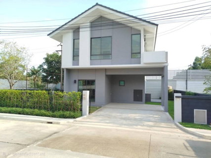 ขายบ้านเดี่ยว 2 ชั้น โครงการหมู่บ้านเพอร์เฟคพาร์ค สุวรรณภูมิ 5 เฟส 5 ทำเลดี เดินทางสะดวก
