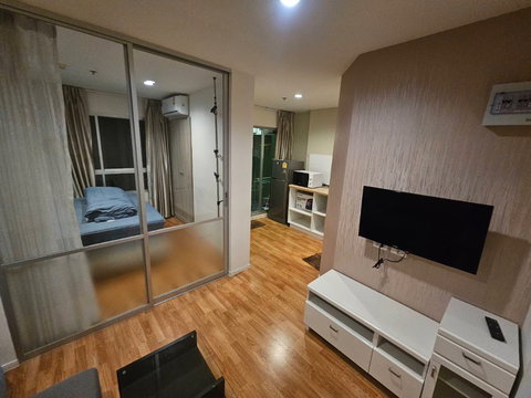 🔥🔥ให้เช่าคอนโด ลุมพินี พาร์ค นวมินทร์-ศรีบูรพา เฟอร์ครบ พร้อมเครื่องใช้ไฟฟ้า โทร 064-2942224