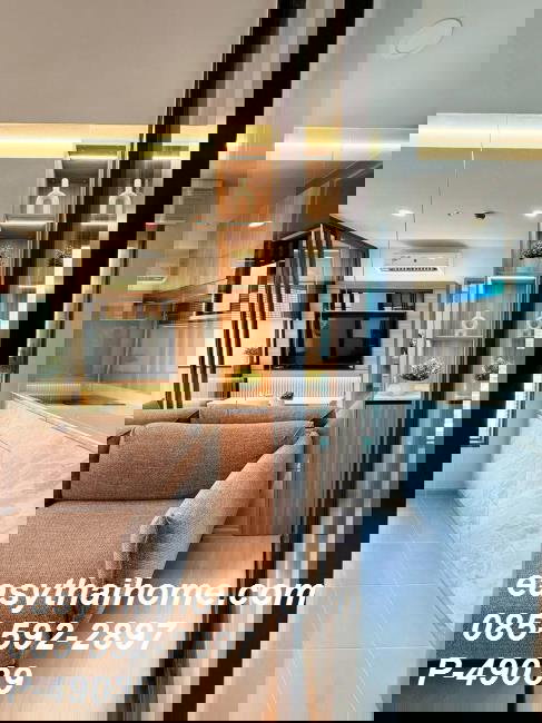 รูป [ห้องสวยหรู น่าอยู่! แอสปาย อ่อนนุช สเตชั่น P-49039] ชั้น 22 วิวเมือง ใกล้ BTS อ่อนนุช 200 ม. | 30,000 | line @easythaihome 085-592-2897 - รูปที่ 8/18