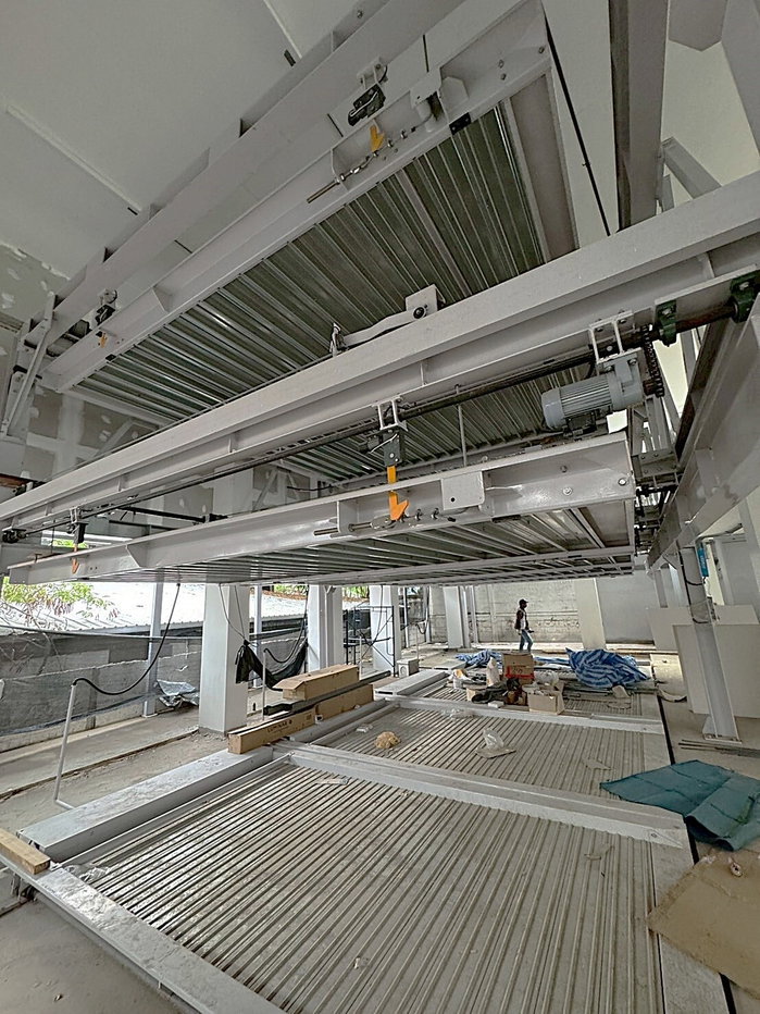 รูป อาคารสร้างใหม่ 6 ชั้น พร้อมที่จอดรถ พระราม 9 ** NO CO-AGENT ** - รูปที่ 4/9