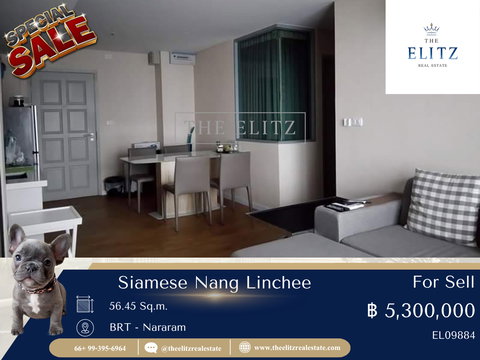 ✨ พื้นที่ใช้สอยคุ้มค่า ในงบประมาณที่เข้าถึงได้จริงใจกลาง CBD 🏠 Siamese นางลิ้นจี่ ห้องแต่งครบ พร้อมเข้าอยู่ 🎉