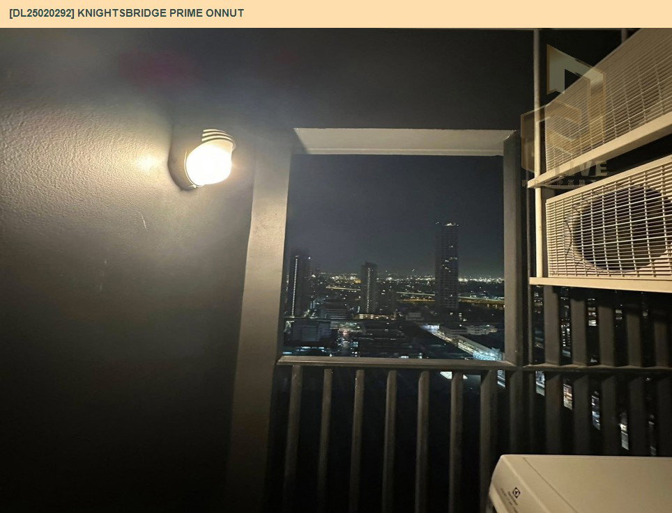 รูป DL25020292 ให้เช่าคอนโด ไนท์บริดจ์ ไพร์ม อ่อนนุช (Knightsbridge Prime Onnut) ใกล้ BTS อ่อนนุช พร้อมเข้าอยู่ โทรด่วน 0653619502 LineID @897iyzll - รูปที่ 6/6