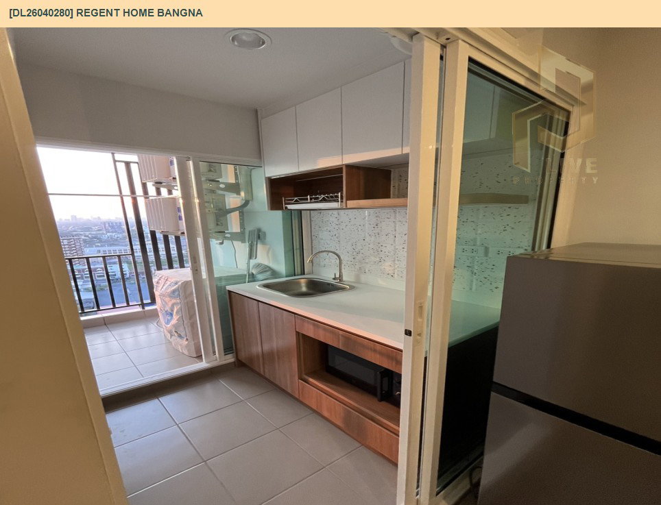 รูป DL26040280 ให้เช่าคอนโด รีเจ้นท์ โฮม บางนา (Regent home bangna) ใกล้ BTS บางนา พร้อมเข้าอยู่ โทรด่วน 0800343450 LineID @655ebbvc - รูปที่ 5/5