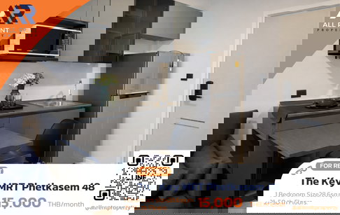 🔥 Urgent Rental 🔥 The Key MRT Phetkasem 48 | Cozy Fully Furnished Unit | Easy Access, Right Next to MRT Phetkasem 48