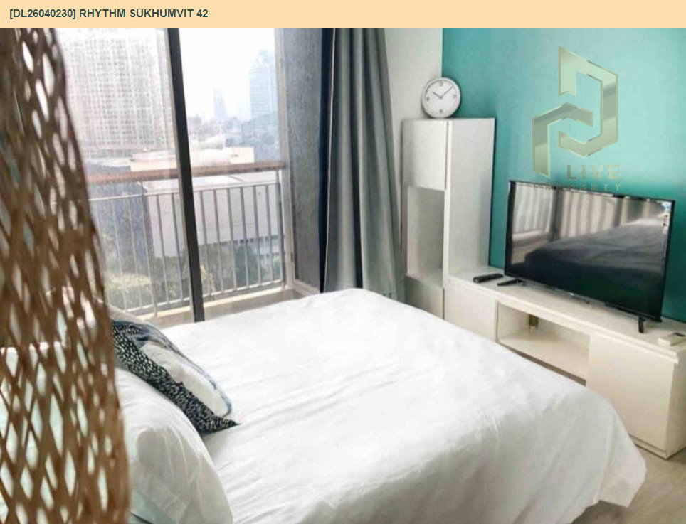 รูป DL26040230 ให้เช่าคอนโด ริทึ่ม สุขุมวิท 42 (Rhythm Sukhumvit 42) ใกล้ BTS เอกมัย พร้อมเข้าอยู่ โทรด่วน 0656133286 LineID @534wlwof - รูปที่ 5/6