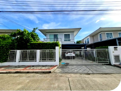 บ้านเดี่ยว นนทบุรี : BB13035 ขายบ้านเดี่ยว หมู่บ้านสัมมากร ชัยพฤกษ์-วงแหวน ตำบล ลำโพ อำเภอ บางบัวทอง จังหวัด นนทบุรี