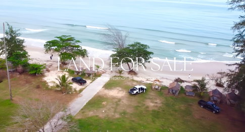 [ FOR SALE / LEASE ] Prime Beachfront Land in Khanom