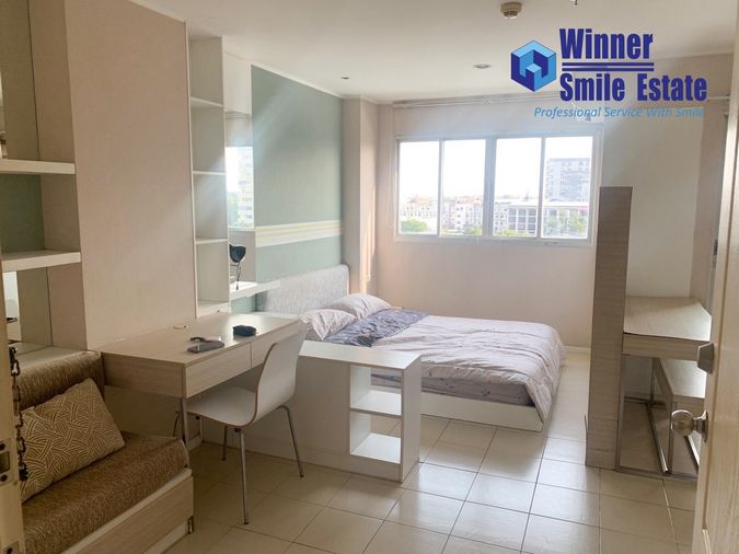 Condo for sale: Lumpini Condo Town Ramintra - Nawamin, near the Pink Line BTS (Khu Bon Station) and Ramintra Km. 9.