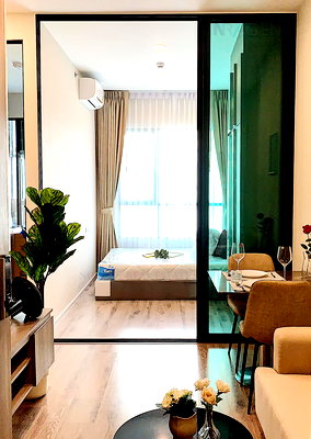 Condos for rent : 🚩 For Rent Condo KNIGHTSBRIDGE COLLAGE RAMKHAMHAENG Building 1, Floor 7,1 bed room, Room size 27.00 sqm
