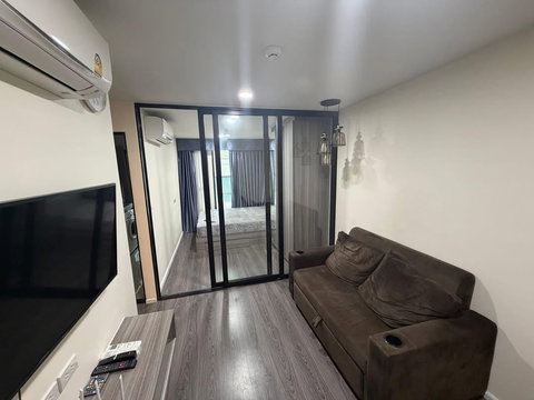 code : H118 ว่างแล้ว!! คอนโดให้เช่า ดิ ออริจิ้น รามอินทรา 83 สเตชั่น (The Origin Ramintra 83 Station) | ติดรถไฟฟ้าสายสีชมพู 70 ม. ห้องใหม่ เฟอร์ครบ