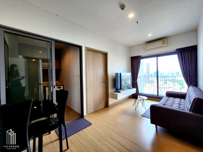 คอนโดให้เช่า : For rent Whizdom Connect ฟังก์ชันยืดหยุ่น 1 ห้องนอน + Flexi Room ปรับทำงานหรือพักผ่อนได้ มีโซฟาเบด รองรับทุกไลฟ์สไตล์ @27,000 Baht