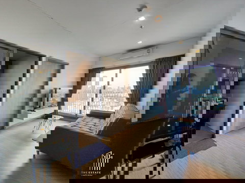 For rent Whizdom Connect ฟังก์ชันยืดหยุ่น 1 ห้องนอน + Flexi Room ปรับทำงานหรือพักผ่อนได้ มีโซฟาเบด รองรับทุกไลฟ์สไตล์ @27,000 Baht