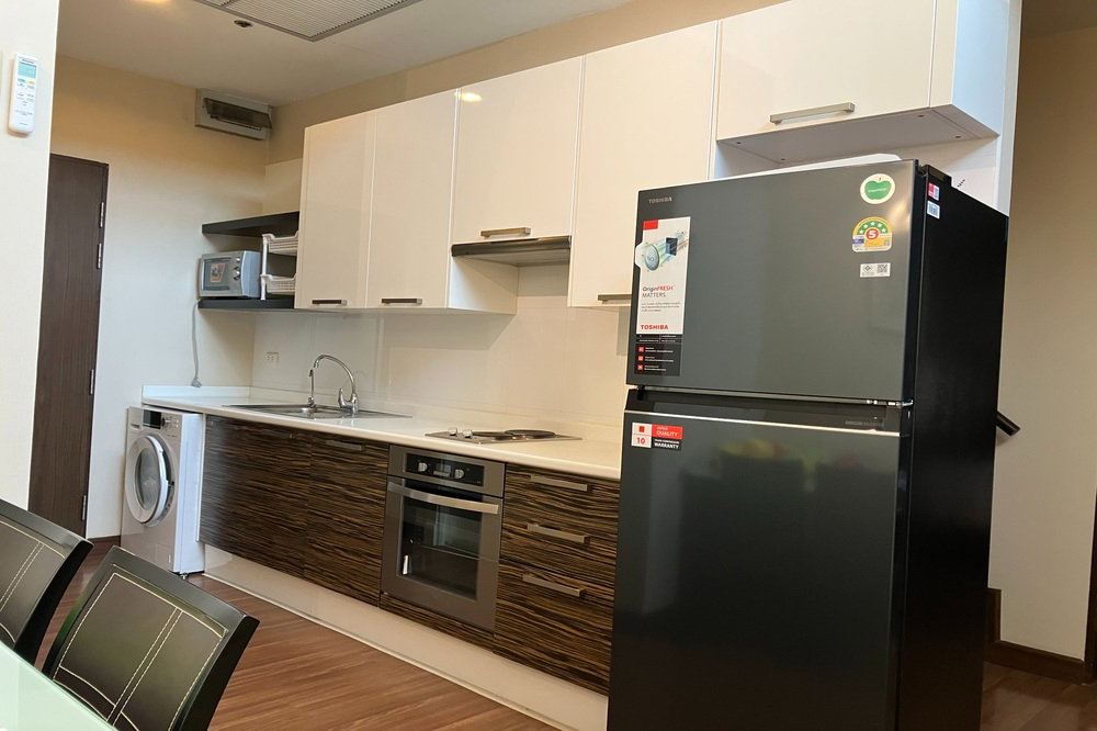 รูป เช่าด่วน ! ห้องหายาก ! The Trendy, 2 นอน Duplex, 2 น้ำ, ห้องนั่งเล่นกว้าง, ชั้นสูง 16+, ตกแต่งสไตล์โมเดิร์น !!Code C20230210218 แต่งครบ, พร้อมเข้าอยู่ - รูปที่ 4/6
