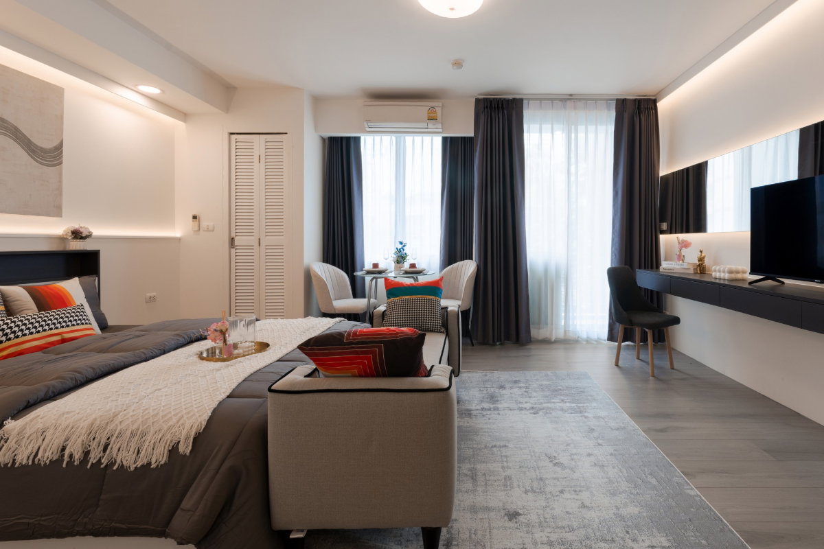 รูป R131 🔥💥 หลุดจอง! Veranda Residence 2.09 ลบ ใกล้ Airport Link เดินได้จริง - รูปที่ 5/12